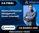 CA Final Advanced Financial Management (Exam-Oriented) Video Lectures by CA Gaurav Jain (Google Drive + Books)